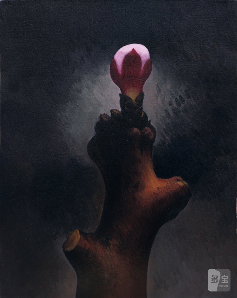 闫冰 YAN BING (b.1980) 杏花4号 APRICOT BLOSSOM NO.4
